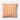 Ferns & Waves Square Cushion Cover | Rust